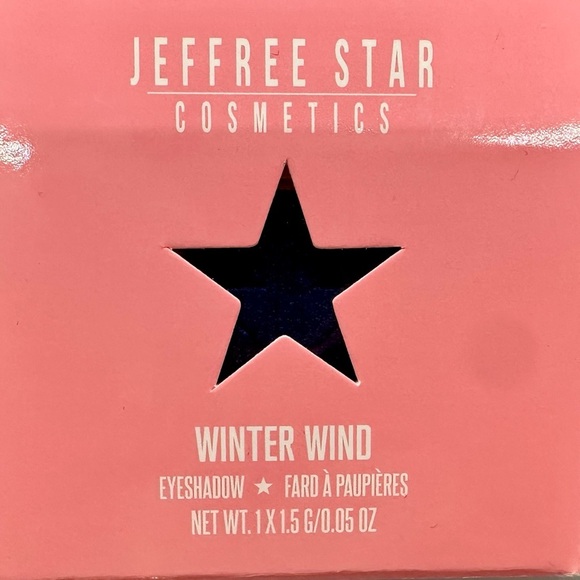 Jeffree Star Other - 3/$15 🌼 Jeffree Star Winter Wind Deep Blue Eyeshadow